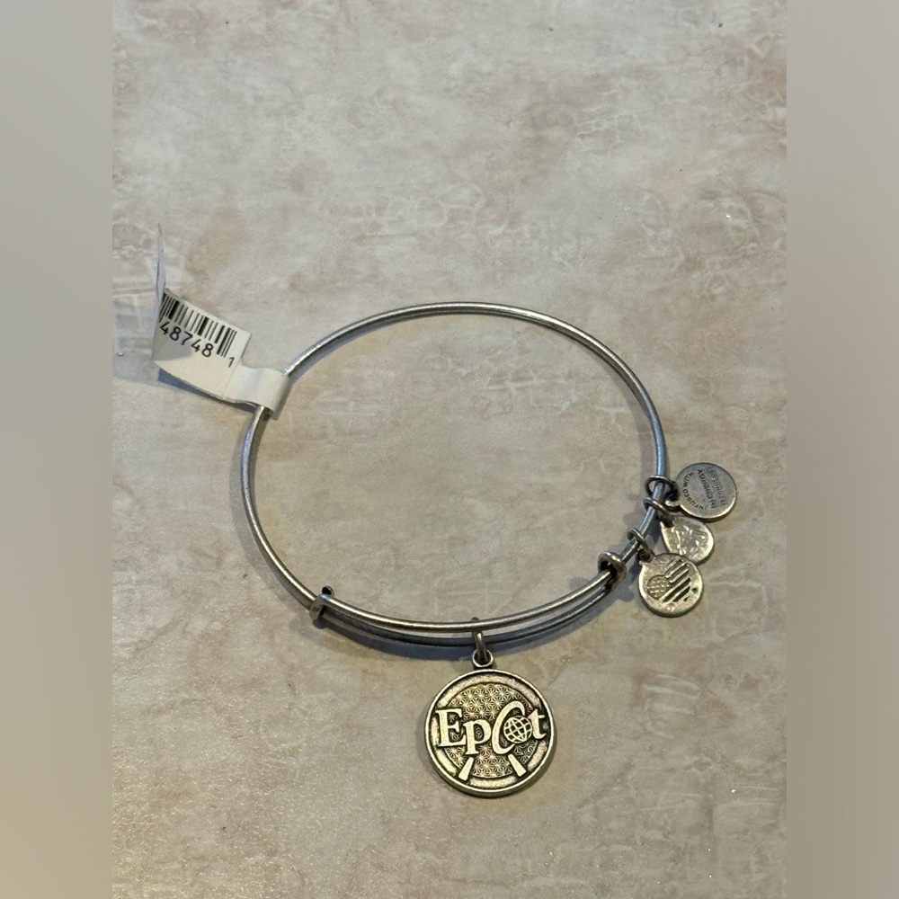 alex and ani Epcot spaceship Earth bracelet